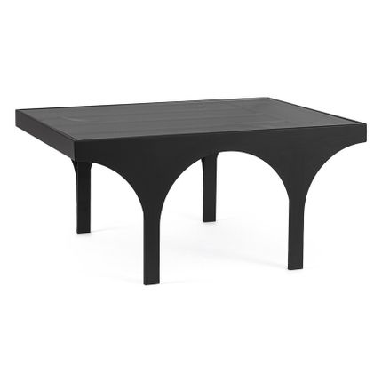 Stolik kawowy ARCHIE 80x60 - czarny