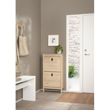 Szafka na buty MADRID 54 cm - jackson hickory mat