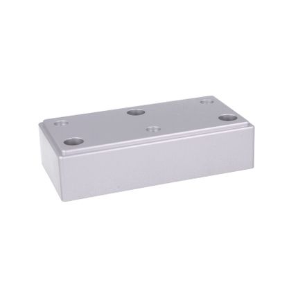 Nóżka 6838 - chrom mat lakier / wys. 3 cm