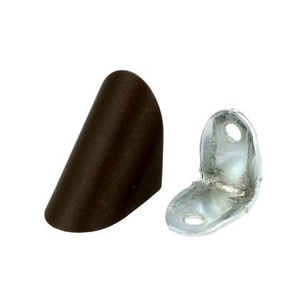 Złącze meblowe zamykane pojedyncze Z-02 - wenge / 80 szt.