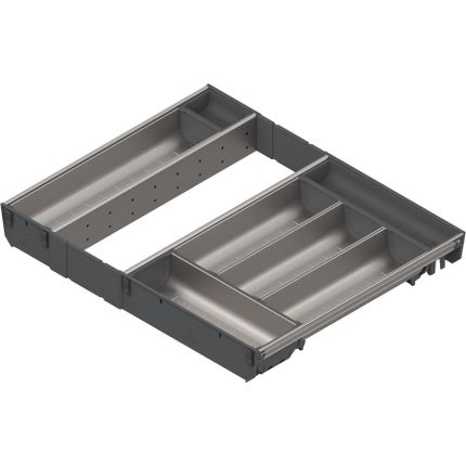 Wkład na sztućce ORGA-LINE do Tandembox - inox / 60x45 cm