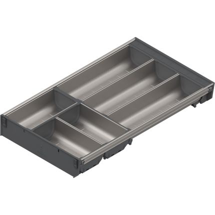 Wkład na sztućce ORGA-LINE do Tandembox - inox / 28x50 cm