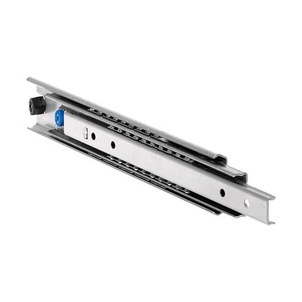 Prowadnica kulkowa nierdzewna DS5321 / dł. 50 cm / 160 kg / wysuw ponad 100% 