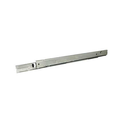 Prowadnica do mebli metalowych DZ7400-SC / dł. 65 cm / 39 kg / wysuw ponad 100% / montaż bagnetowy / samodomyk