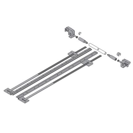 Stabilizacja boczna TANDEM BLUMOTION 560H do prowadnic o dł. 65-75 cm