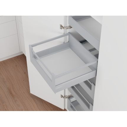 Szuflada wewnętrzna TANDEMBOX ANTARO / wys. D=M+Reling / dł. 45 cm / 30 kg / szary