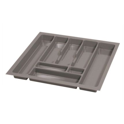Wkład szufladowy z tworzywa PRO 60 cm - metalik