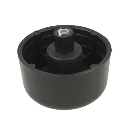 Stopka meblowa z regulacją 14.158 - czarny / wys. 3 cm