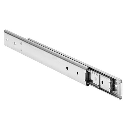 Prowadnica nierdzewna DS3031 do wysokich temperatur / dł. 45 cm / 80 kg / wysuw 100% 