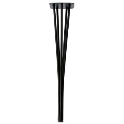 Noga stołu Siso ELIN ZS01 -  czarny mat / wys. 710 mm
