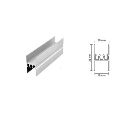Łącznik H-35/18 Srebrny dł.300 cm