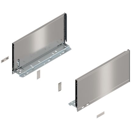 Bok szuflady LEGRABOX, wysokość C (177 mm), dł.=350 mm, lewy/prawy, do LEGRABOX pure INOX