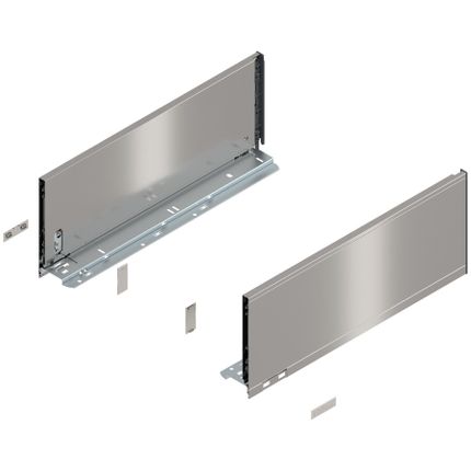 Bok szuflady LEGRABOX, wysokość C (177 mm), dł.=450 mm, lewy/prawy, do LEGRABOX pure INOX