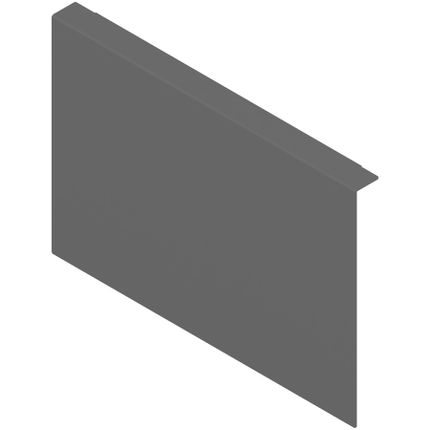 Adapter do montażu drewnianej ścianki tylnej AMBIA-LINE do Legrabox i Merivobox - antracyt / wys. C, E / szer. 21.8 cm