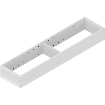 Ramki do szuflady AMBIA-LINE do Legrabox i Merivobox - biały / 10x45 cm