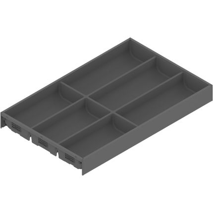 Wkład na sztućce AMBIA-LINE do Legrabox i Merivobox - antracyt / 30x50 cm