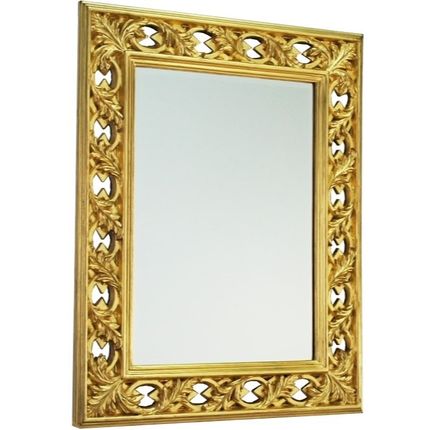 Lustro PU073 75x95 - złoty