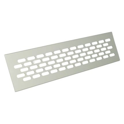 Kratka wentylacyjna 60 x 245 mm - aluminium