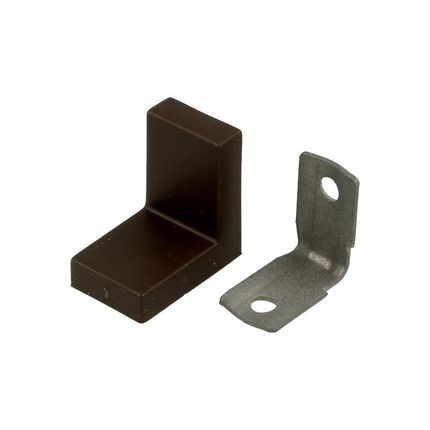 Złącze meblowe zamykane pojedyncze Z-03 - wenge / 100 szt.