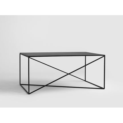 Stolik MEMO METAL 100x60 - czarny