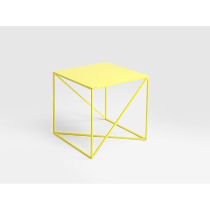 Stolik MEMO METAL 50 - żółty