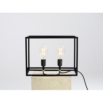 Lampa stołowa METRIC TABLE - czarny