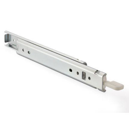 Prowadnica kulkowa DZ2731-CL z blokadą / dł. 35 cm / 28 kg / wysuw 100% / niski profil
