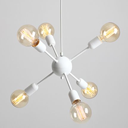 Lampa wisząca VANWERK BALL - biały
