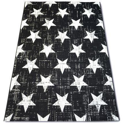 Dywan STAR - czarny