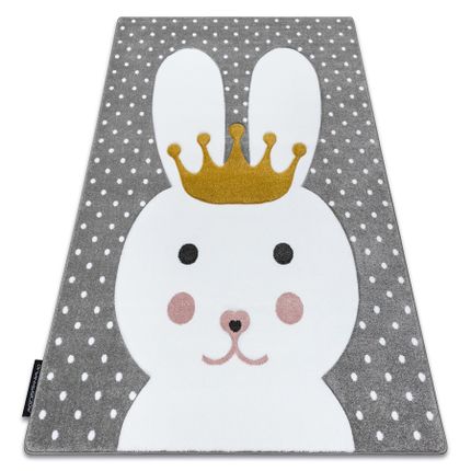 Dywan BUNNY QUEEN - szary
