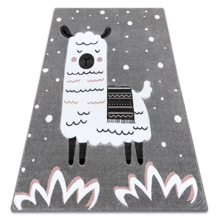 Dywan FLUFFY LAMA - szary
