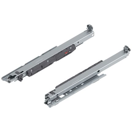 Prowadnica z hamulcem MOVENTO BLUMOTION SU 760H SU / dł. 45 cm / wysuw 100% / montaż do dna