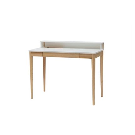 Biurko ASHME 110x56x75 cm - biały