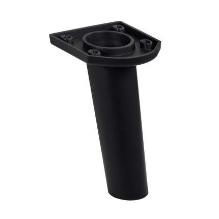 Nóżka K440 z płytką montażową - czarny / wys. 12 cm