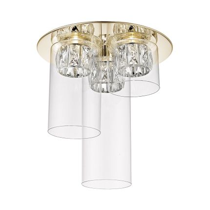 Lampa sufitowa GEM C0389-03F-F7AC - złoty
