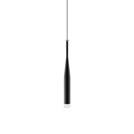 Lampa wisząca CONTE MD1998-1BL - czarny/biały