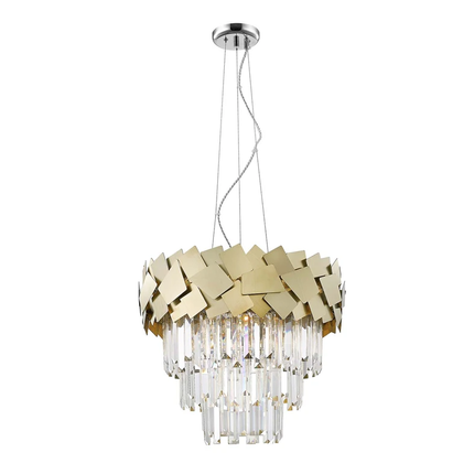 Lampa wisząca QUASAR P0506-06A-F4E3 - złoty