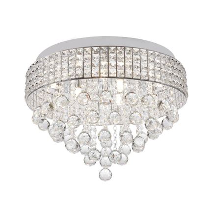 Lampa sufitowa CAPRI 19027-L - srebrny