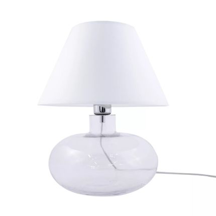 Lampa stołowa MERSIN TRANSPARENT 5512WH - biały