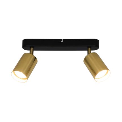 Lampa sufitowa VILA GU13013C-2B - czarny/złoty