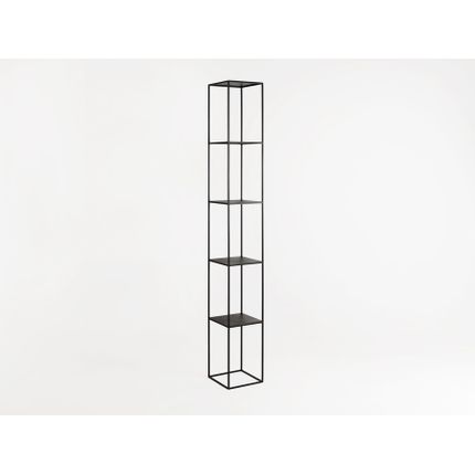 Regał TENSIO PILLAR 5F 230×30 - czarny