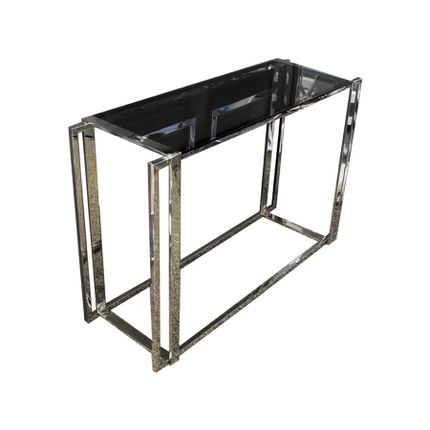 Konsola stalowa GG1063/C067 120x40x80 cm - srebrny