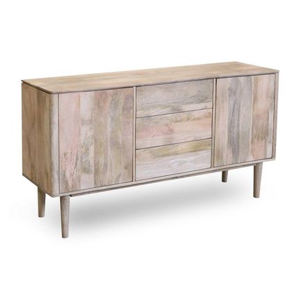 Komoda drewniana FIFTY - mango naturalne