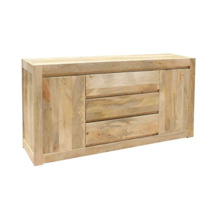 Komoda drewniana MILANO 150 cm - mango naturalne