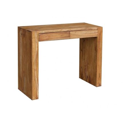 Konsola drewniana z dwiema szufladami VERONA - palisander teak
