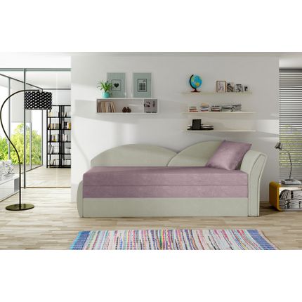 Sofa rozkładana AGA - tkanina Soro 61/Nubuk 21