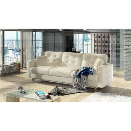 Sofa rozkładana pikowana ASGARD 3F