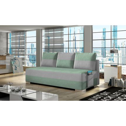 Sofa rozkładana z kieszenią ATILA - tkanina Soro 34/Soro 83