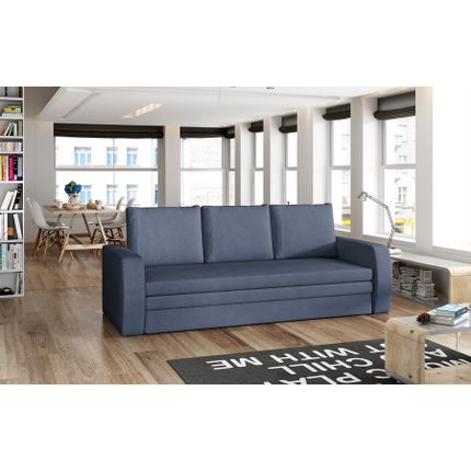 Sofa rozkładana z bokami INVERSA - tkanina Soro 76