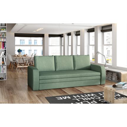 Sofa rozkładana z bokami INVERSA - tkanina Soro 34
